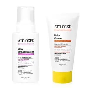 아토오겔 아기 바스앤샴푸 1개 영유아 크림 1개