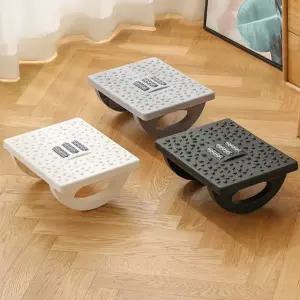 책상 의자 발 받침 지압 발판 스윙 풋 스툴 M12864