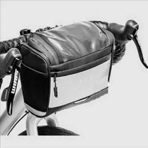 프론트백 자전거 핸들 가방 탑튜브 자전거 프레임 가방 반사광 다용도