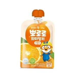 뽀로로 워터젤리 오렌지 120ml 10입