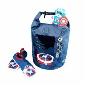 캡틴아메리카 드라이백 수영 가방 아쿠아백