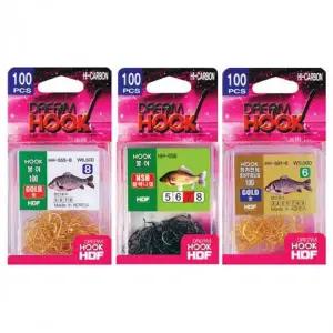 붕어 바늘 경량 훅 금색 낚시바늘 채비