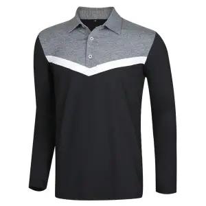 [파파브로] 남성 간절기 경량 카라 긴팔 티셔츠 NE-KAA-709 0