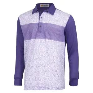 [파파브로] 남성 도트 긴팔 카라 티셔츠 NA-KAA-85