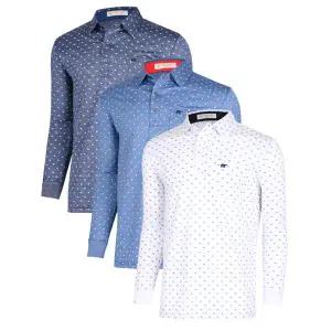 [파파브로] 남성 면 긴팔 골프 셔츠 NA-KAAG-213 4 5