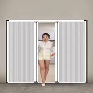 무타공 슬라이딩 미닫이문 중문 폴딩 방풍 간이 가정용