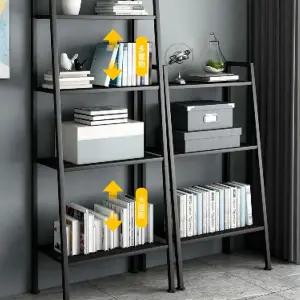 가방 사무실 수납장 책장 철제 보관 다용도 사다리