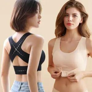 [셀러허브]코르셋 보정숏탑 날개뽕 날개뽕브라 보정브라 심리스 코르셋브라 심리스브라 온 (S34449256)
