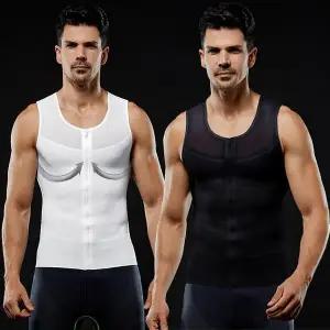 [셀러허브]히든핏 온나핏 지퍼보정나시 보정속옷 몸짱나시 보정나시 헬스장나시 지퍼 지퍼 (S34453709)