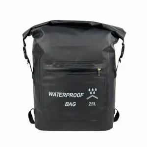 드라이백 블랙 백팩 25L 수영가방 헬스가방 방수가방