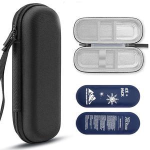 인슐린 펜 쿨러 여행용 케이스, 제로 쿨러용 환자의 아이스팩 일상 냉장 제공 여행에 휴대가 2개, 간편하고 펜의 효과 생활과 적합한