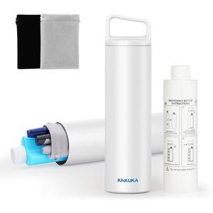 인슐린 쿨러 여행 케이스, 약물 용품, 팩 콜드 쿨러, TSA 펜 포함 60H 승인, 응급 제 5-in-1 병, 아이스 젤 및 병(화이트)