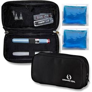 여행용 인슐린 쿨러, 여러 개의 펜 위해 팩 포함된 쿨러(펜 포함 U2013 미포함) 아이스 2개가 케이스 루미 용품을 바이알 설계된