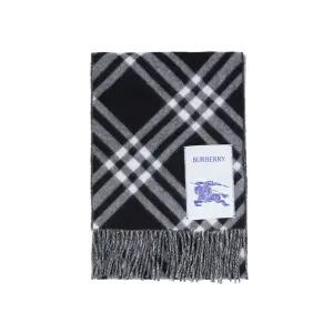 [버버리] 버버리 8099650 A1189 체크 캐시미어 프린지 머플러