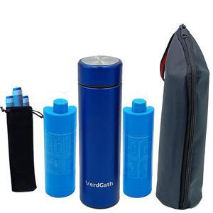 인슐린 쿨러 여행용 케이스, 60H(3-7펜), 바이오젤 방지 젤 병이 승인 약물 응급 및 TSA 쿨러, 포함된 백 아이스팩 동결 아이스팩이