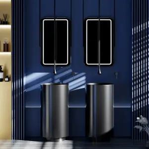 인테리어세면대 럭셔리 호텔 욕실 원통형