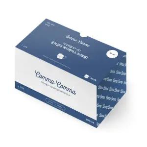 꼼마꼼마 마스크 에티켓 비말 KF-AD 대형 흰색 50매 MNA