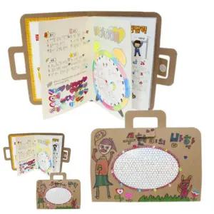 MF100 방학 생활 계획 북아트 만들기 10인용 나만의책만들기 색칠공부