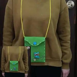 MF100 10명용 대부엉이 바느질 가방 만들기펠트DIY 펠트가방만들기