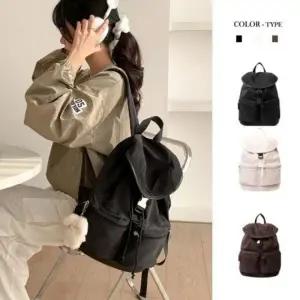 패션가방 포올 조리개 백팩 버클 나일론