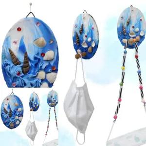 MF100 여름 해변 마스크 걸이 10인용 돌봄교실만들기 미술놀이키트 쉬운만들기