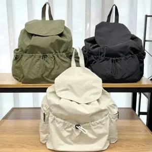 HL 백팩 가방 데일리 스트랩 캐주얼 학생 학교 짐색
