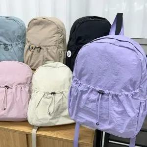 HL 백팩 가방 나일론 여성 바스락 베이직 여성백팩