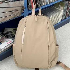 HL 백팩 가방 여성 심플 베이직 캐주얼 학생 슬링백