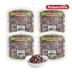 [보라티알] (냉장)마다마 냉장 블랙레치노 올리브 샐러드 150gX4개