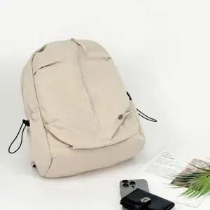 캐주얼 심플 데일리 여성 백팩 가벼운 학생 여행용 가방