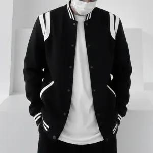 남자 오버핏 베이직 스타디움 점퍼