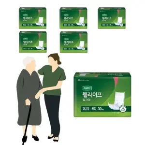 제품길이 20 53cm 흡수 X 강력 일자형 속기저귀 180매 노인 병원 할머니 할아버지 효도선물 겉