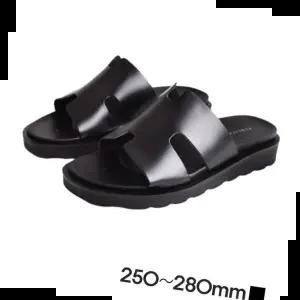 키높이슬리퍼 발등이 편안한 세련된 디자인 남성용