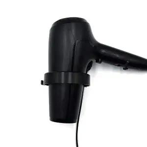 드라이기 거치대 부착식 블랙