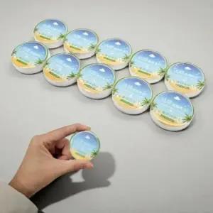 ( )일회용 다용도 압축 코인 샤워 타올 10P 휴대용 여행용