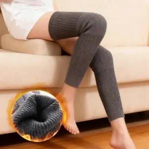 겨울 무릎 방한대 자전거 등산 다리토시 니트 레그워머 보온대