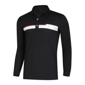 [파파브로] 남성 간절기 골프 라운드 티셔츠 긴팔 NE-KAAG-703,4