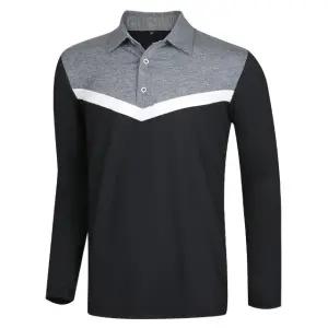 [파파브로] 남성 간절기 경량 카라 긴팔 티셔츠 NE-KAA-709,0