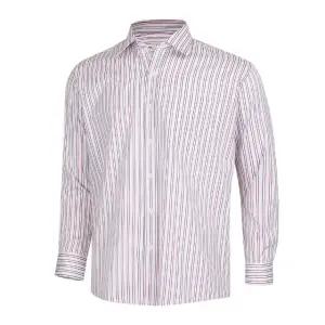 [파파브로] 남성 간절기 배색 스트라이프 셔츠 DE-SHA-2203