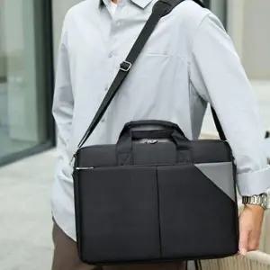 ( )캐주얼 고급 남성 손가방 브리프케이스 검정 가방