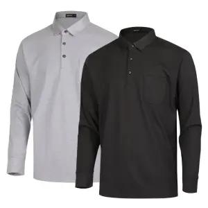 [파파브로] 남성 코튼믹스 포켓 카라 티셔츠 LM-KAA-509