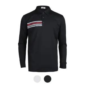 [파파브로] 남성 사방스판 클래식 골프 카라 긴팔티 NA-KAAG-290,1