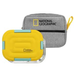 [보리보리/릴팡]내셔널지오그래픽키즈 에센 스테인리스스틸 락식판 프리미엄 보온 파우치 / NGK7893