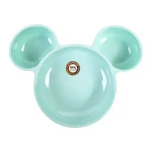 [보리보리/릴팡]릴핑 디즈니 미키 멜라민 아이콘 접시 민트 / MK0997