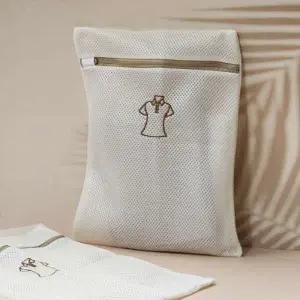 이중 자수 속옷 아기 세탁망 M