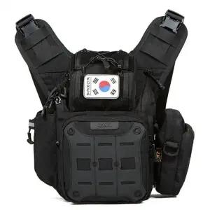 (옵션 단일상품)여행 카메라 남성 숄더백 가방 크로스백 밀리터리 슬링백 크로스백 군인 전술 가방 등산보