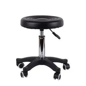 [알티피아]디디샵 동글뱅이 유압식 의자 - 블랙 쿠션왕-WD1B467