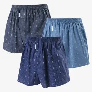 남성 앵커 프린팅 트렁크 3종 세트 HW-UW-2022