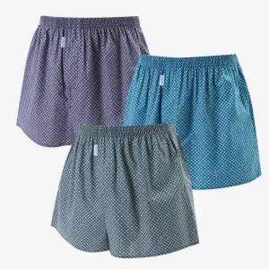 남성 도트 패턴 트렁크 3팩 세트 HW-UW-2023