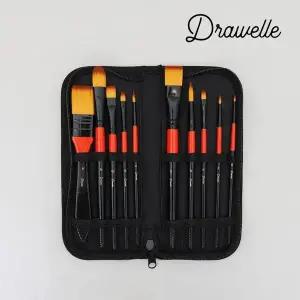 SET 드로웰 붓 FULL 0~10호+파우치